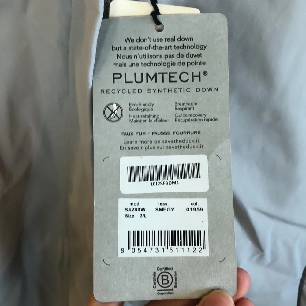 Save the Duck Artic Program Smeg Hooded Parka jacket - Picture 6 of 16